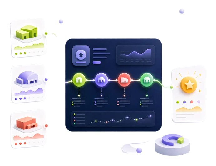 Multi-Location Customer Tracking — JustKonnect feature
